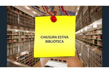Chiusura estiva Biblioteca Civica "Carlo Levi"